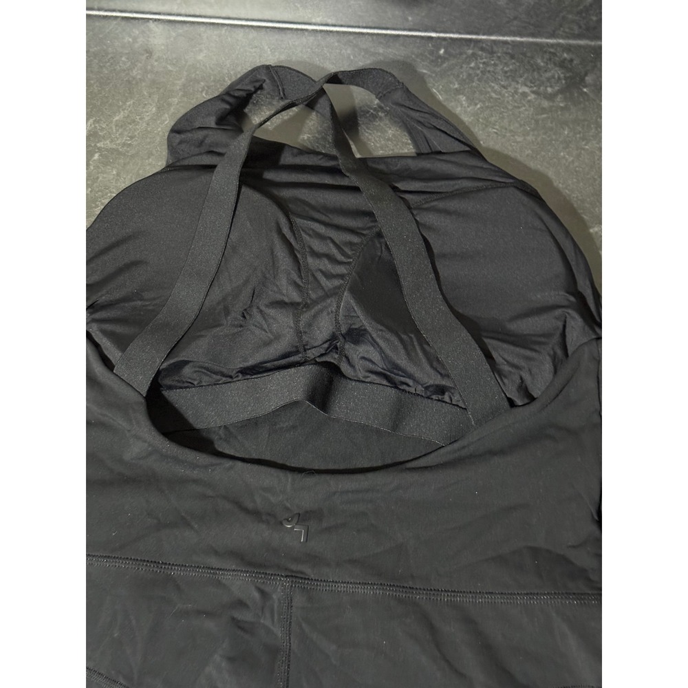 JoyLab Womens Black Sleeveless Flare Leg Athletic Jumpsuit XL Athleisure Comfort - Picture 11 of 12